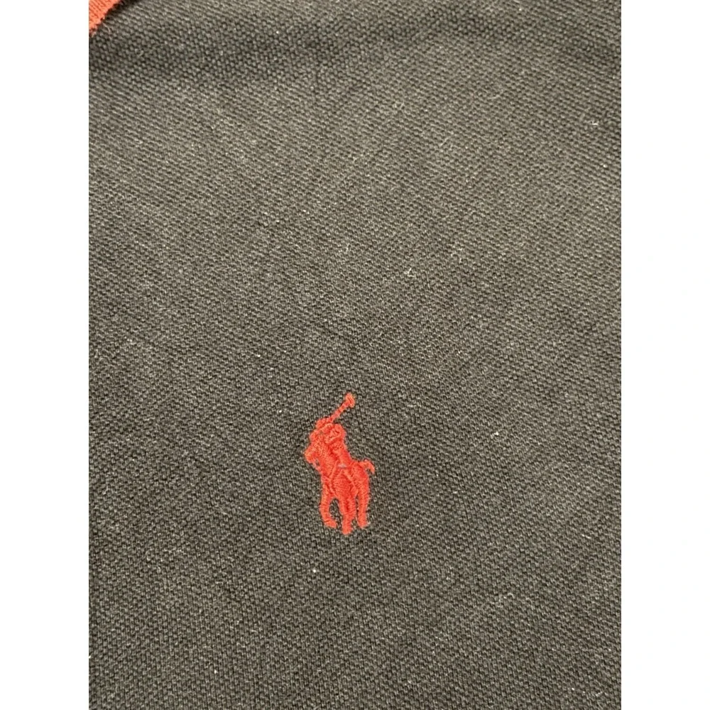 Polo Ralph Lauren Red Pony Logo Red White Trim Classic‎ Fit Mens XL